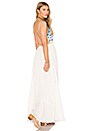 view 4 of 4 Riptide Backless Maxi Dress in Eggshell