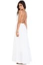 view 1 of 6 Backless Maxi Dress in White
