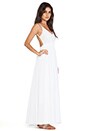 view 3 of 6 Backless Maxi Dress in White