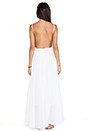 view 4 of 6 Backless Maxi Dress in White