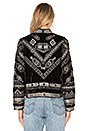 view 3 of 5 Lunar Eclipse Velour Jacket in Black