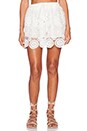 view 1 of 4 JUPE COURTE LOVELY in White