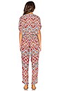 view 3 of 4 Dancing in the Desert Crossover Jumpsuit in Multi