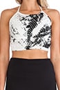 view 4 of 5 Tie Dye Halter Top in Eggshell