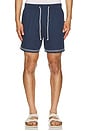 view 3 of 4 AZUL MARINO HUDSON in Navy White Palm