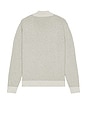 view 2 of 4 Waylon Quarter Zip Sweater in Grey Heather