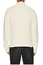 view 2 of 4 Stratton Quarter Zip Sweater in Snowdrift Marl
