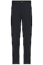view 3 of 6 Marcellus Pants in Navy Charcoal Pin Stripe