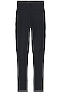 view 4 of 6 Marcellus Pants in Navy Charcoal Pin Stripe