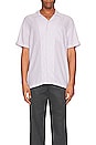 view 3 of 3 Waimea Shirt in Lavender White Stripe