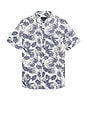 view 1 of 3 Carson Shirt in Jungle Foliage Royal