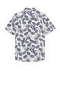 view 2 of 3 Carson Shirt in Jungle Foliage Royal