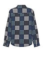 view 2 of 3 Banton Shirt in Blue Patchwork