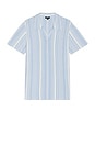 view 1 of 4 Etanne Polo Shirt in Meridian Ecru Stripe