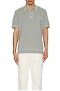view 4 of 4 Hardy Polo Shirt in Grey Melange