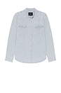 view 1 of 3 Roy Button Down Shirt in Sunfaded Indigo