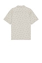 view 2 of 3 Moreno Button Down Camp Shirt in Stallion Parchment Indigo