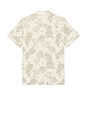 view 2 of 4 Atlas Camp Shirt in Pineapple Block Ecru