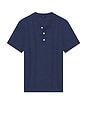 view 1 of 4 Cillian Polo in Indigo Denim