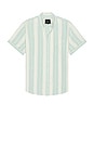 view 1 of 5 Carson Collared Shirt in Riviera Stripe