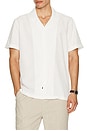 view 4 of 5 Amalfi Shirt in White Seersucker
