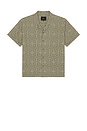 view 1 of 5 Tyler Camp Collar Shirt in Surplus Sage Squares