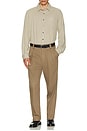 view 4 of 4 Hawke Long Sleeve Shirt in Taupe Twill