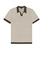 view 4 of 5 HAYDEN ポロシャツ in Olive Oat Ripple