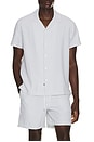 view 1 of 5 Amalfi Camp Collared Shirt in Sage White