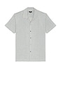 view 4 of 5 Maverick Camp Collared Shirt in Silverline Blue Grid