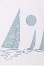 view 5 of 5 Gibson Short Sleeve Shirt in White Sail Horizon