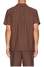 view 2 of 5 CAMISA NA in Rust Navy Stripe