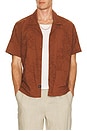 view 1 of 5 Tyler Short Sleeve Shirt in Floral Rope Rust
