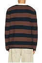view 2 of 4 Luther Polo in Navy Stripe