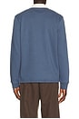 view 2 of 4 Wright Long Sleeve Polo in Vintage Steel
