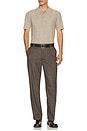 view 4 of 5 Linden Polo in Heather Grey Prism