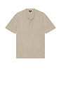 view 5 of 5 Linden Polo in Heather Grey Prism