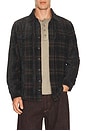view 1 of 5 Warren Shirt in Black Smoke Ember