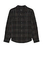 view 5 of 5 Warren Shirt in Black Smoke Ember