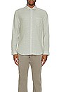 view 3 of 3 Wyatt Long Sleeve Buttondown in Sage