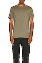 view 3 of 3 Johnny Cotton Modal Jersey in Olive