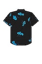 view 2 of 3 Monaco Shirt in Surreal Flower Onyx