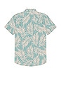 view 2 of 3 Fairfax Shirt in Palm Shadow Aqua