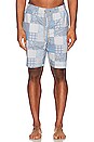 view 3 of 4 Kian Swim Shorts in Spring Patchwork