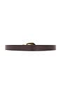 view 2 of 3 ACCESSOIRES RODEO BELT in Brown Gold