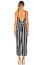 view 3 of 3 Serena Jumpsuit in Beach Stripe