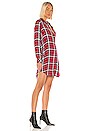view 3 of 4 ROBE BIANCA in Crimson & Navy