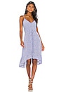 view 1 of 3 Frida Midi Dress in Sky Blue Daisies
