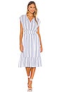 view 1 of 5 Ashlyn Midi Dress in Levanzo Stripe
