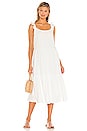 view 2 of 4 Capri Dress in White
